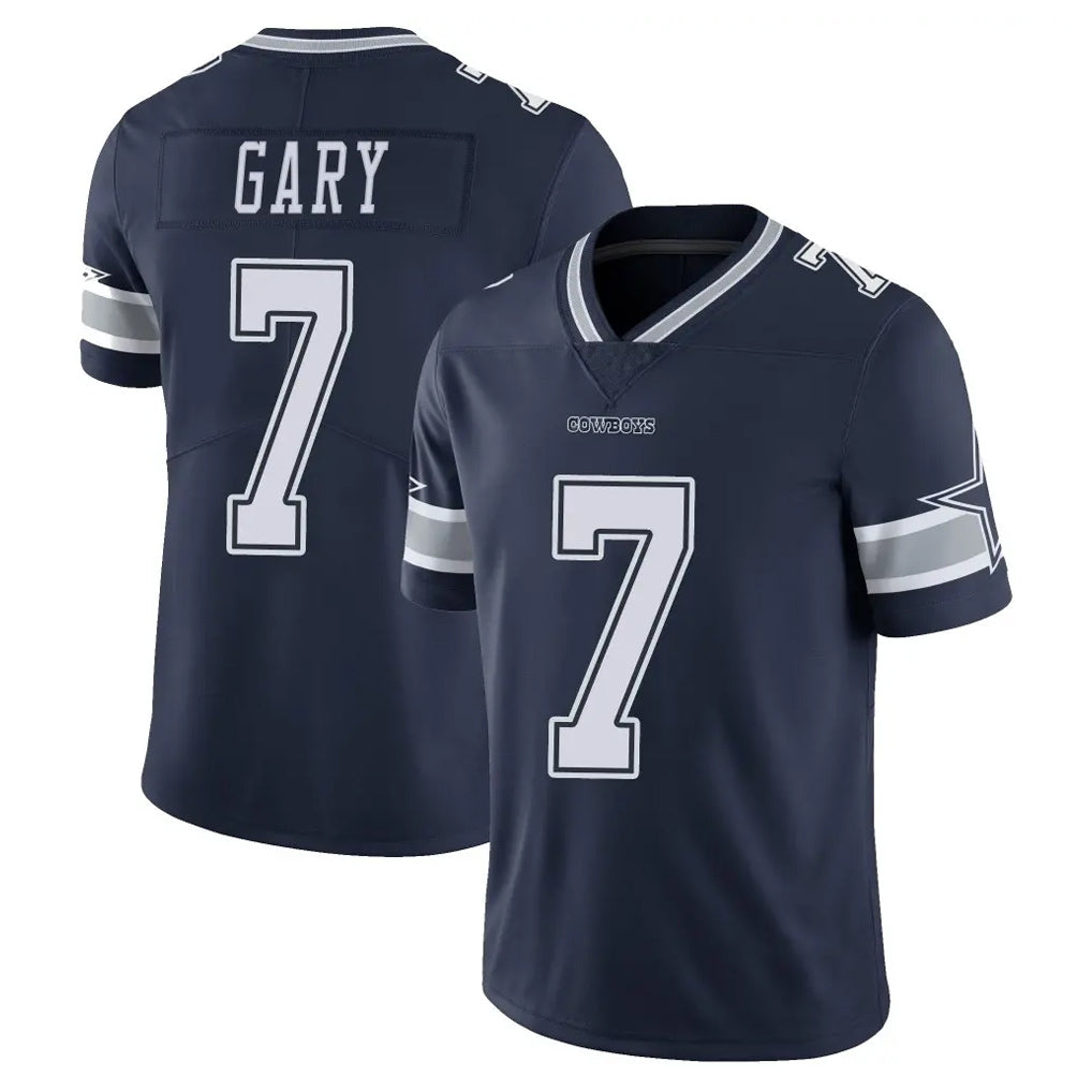 D.Cowboys #7 Rashan Gary Player Navy Vapor Untouchable Limited Home Game Hdoa Stitched Jerseys
