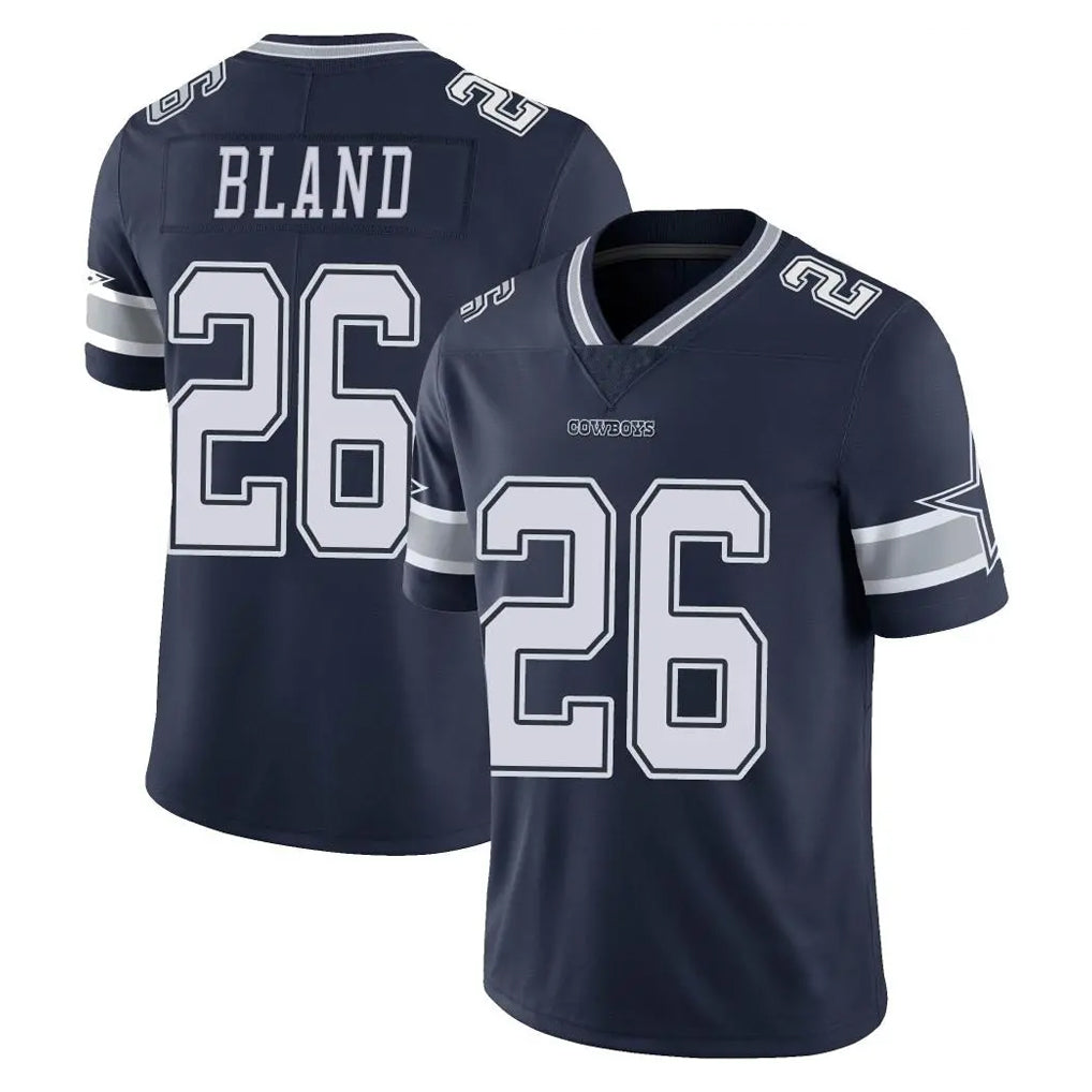 D.Cowboys #26 DaRon Bland Player Navy Vapor Untouchable Limited Home Game Hdoa Stitched Jerseys