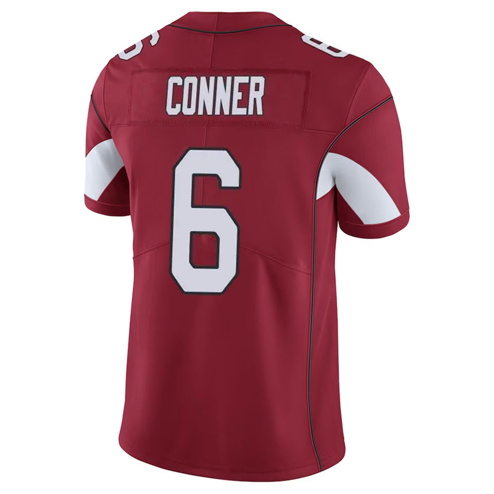 A.Cardinals #6 James Conner Player Cardinal Vapor Limited Home Game  Hdoa Stitched Jerseys