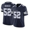 D.Cowboys #52 Tyler Booker Player Navy Limited Vapor F.U.S.E. Home Game Hdoa Stitched Jerseys