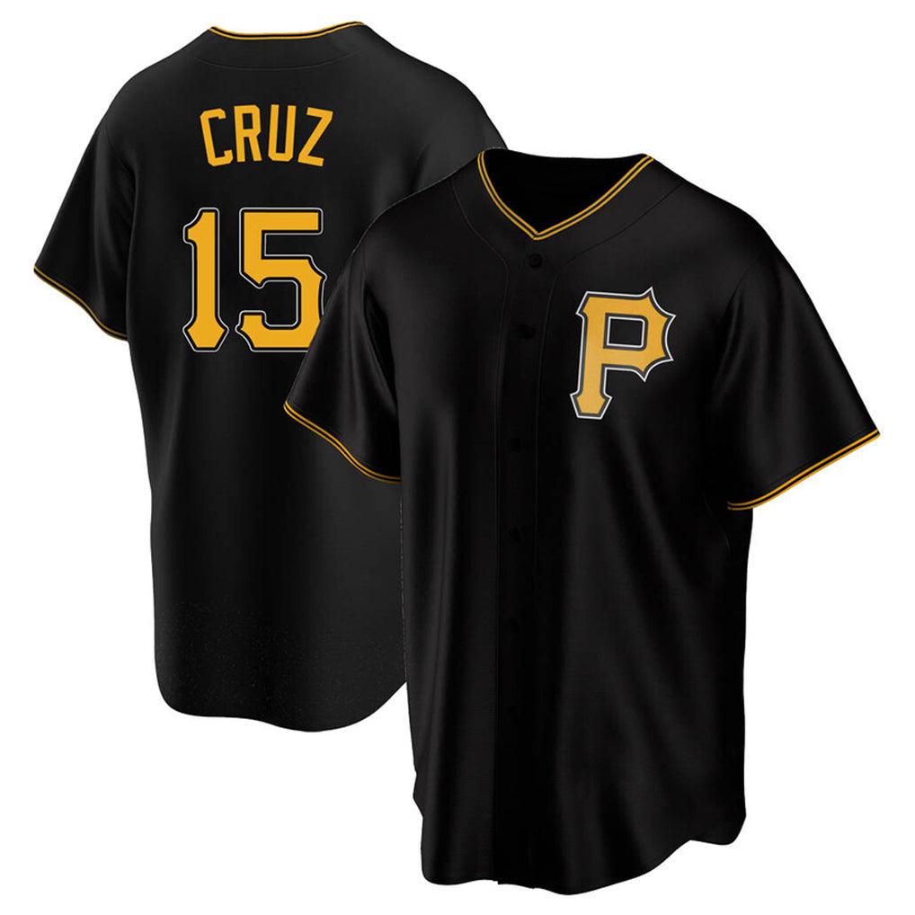 P.Pirates #15 Oneil Cruz Player Black Alternate 2025 Home Game Hdoa Stitched Jerseys