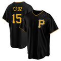 P.Pirates #15 Oneil Cruz Player Black Alternate 2025 Home Game Hdoa Stitched Jerseys