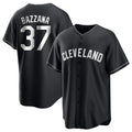 C.Guardians #37 Travis Bazzana Player Black Home Game Hdoa Stitched Jerseys