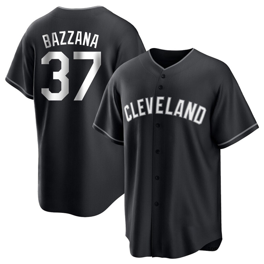 C.Guardians #37 Travis Bazzana Player Black Home Game Hdoa Stitched Jerseys