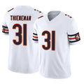 C.Bears #31 Dillon Thieneman Player White Vapor F.U.S.E. Limited Home Game Hdoa Stitched Jerseys