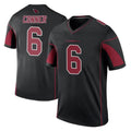 A.Cardinals #6 James Conner Player Black Color Rush Vapor Limited Untouchable Hdoa Stitched Jerseys