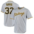 P.Pirates #32 Henry Davis Player Gray Road Home Game Hdoa Stitched Jerseys