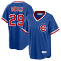C.Cubs #29 Michael Busch Player Royal T-shirt Cooperstown Collection Limited Hdoa Stitched Jerseys