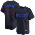 T.Blue Jays #34 Kevin Gausman Player Black City Connect Hdoa Stitched Jerseys