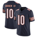 C.Bears #10 Luther Burden III Player Navy Vapor Untouchable Limited Home Game Hdoa Stitched Jerseys