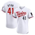 M.Twins #41 Joe Ryan Player White Home Limited Elite Hdoa Stitched Jerseys