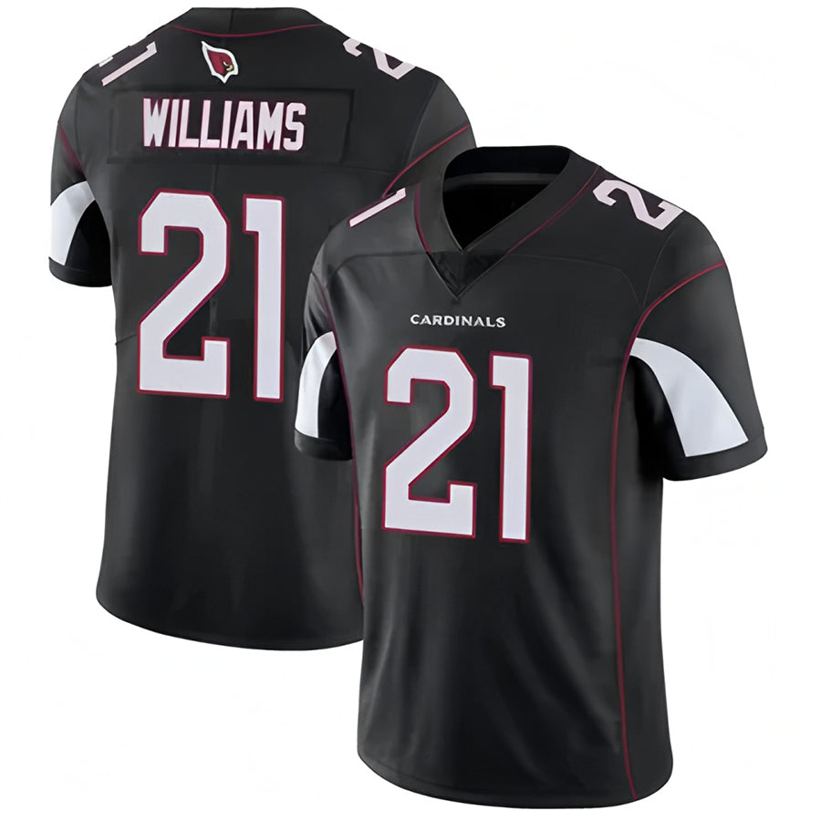 A.Cardinals #21 Garrett Williams Player Black Vapor Untouchable Elite Hdoa Stitched Jerseys