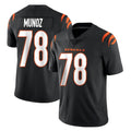 C.Bengals #78 Anthony Munoz Player Black Vapor Untouchable Limited Home Game Hdoa Stitched Jerseys