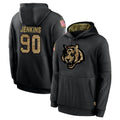 C.Bengals #90 Kris Jenkins Jr Player Black Salute to Service Pullover Hoodies Limited Hdoa Stitched Jerseys