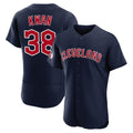 C.Guardians #38 Steven Kwan Player Navy Limited Elite Home Hdoa Stitched Jerseys