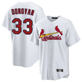 St. Louis Cardinals #33 Brendan Donovan Player White Home Game Hdoa Stitched Jerseys