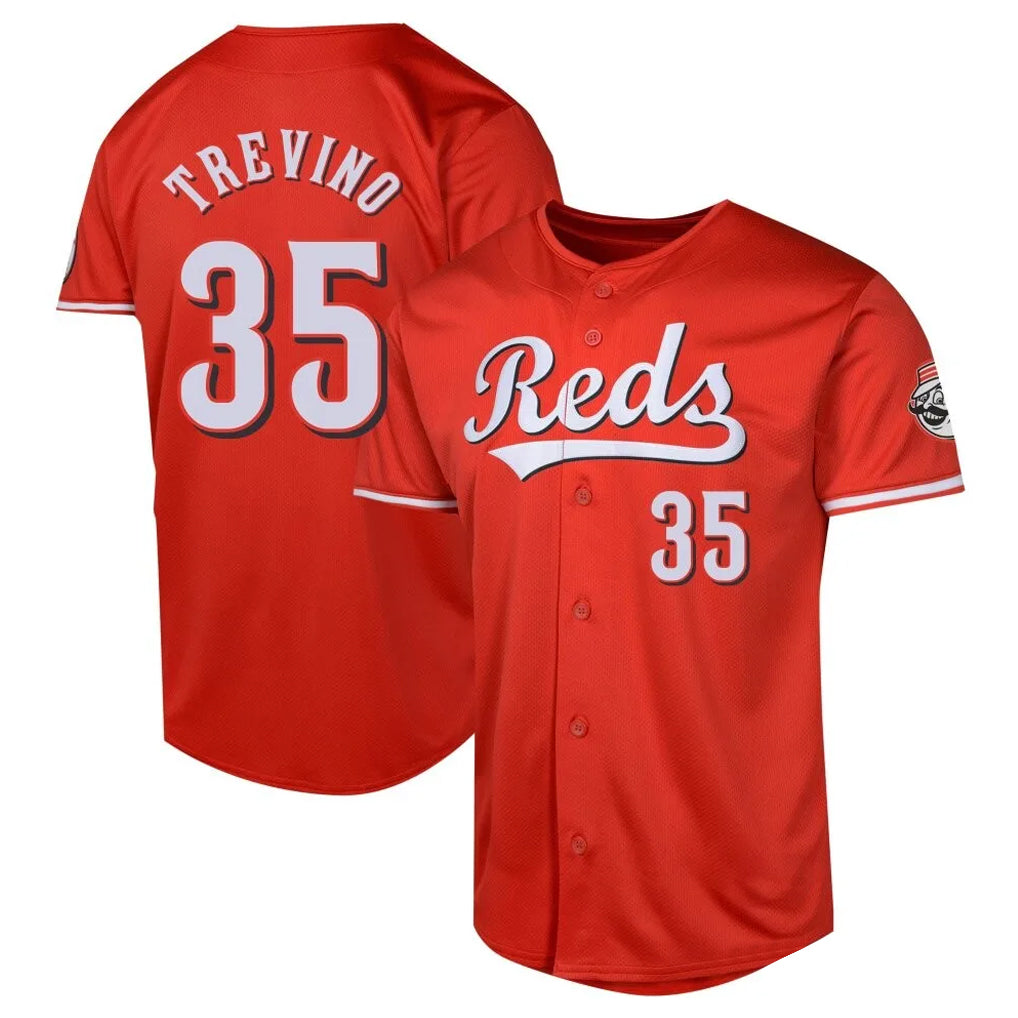 C.Reds #35 Jose Trevino Player Red 2026 City Connect Limited Home Hdoa Stitched Jerseys