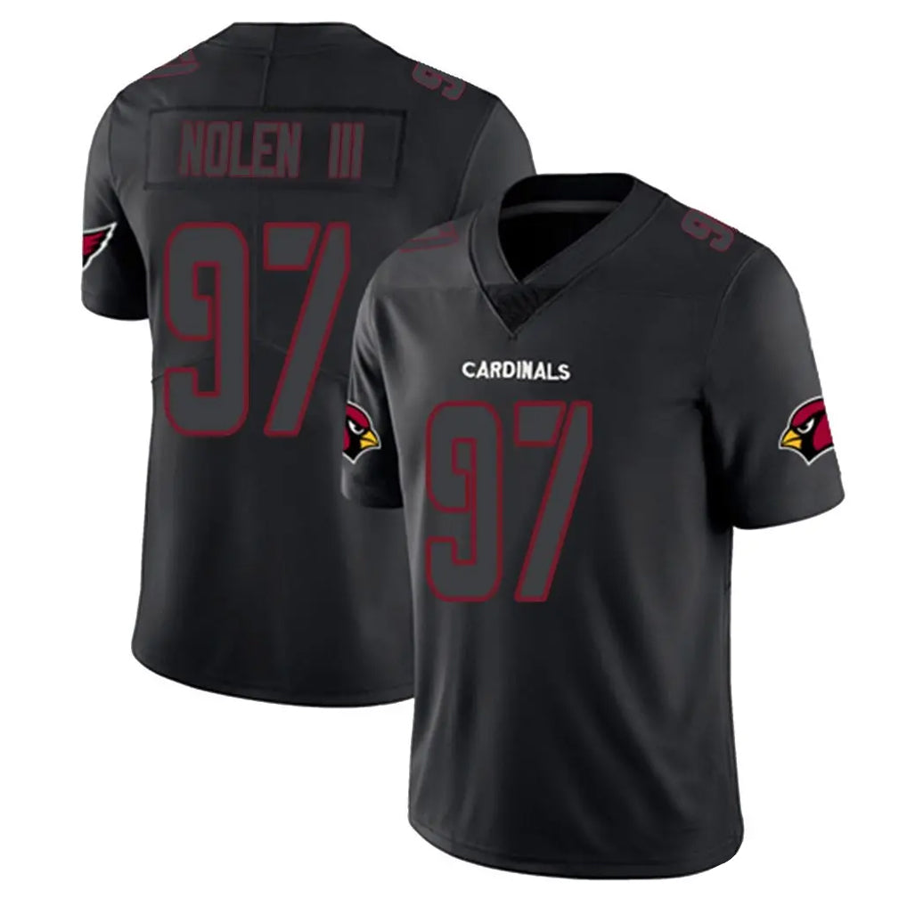 A.Cardinals #97 Walter Nolen III Player Black Impact Limited Home Game Hdoa Stitched Jerseys