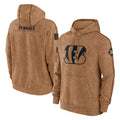 C.Bengals ## Bengals Blank Player Brown Salute to Service Pullover Hoodie Limited Hdoa Stitched Jerseys