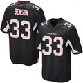 A.Cardinals #33 Trey Benson Player Black Alternate Game Hdoa Stitched Jerseys