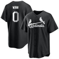 St. Louis Cardinals #0 Masyn Winn Player Black City Connect Home Limited Hdoa Stitched Jerseys