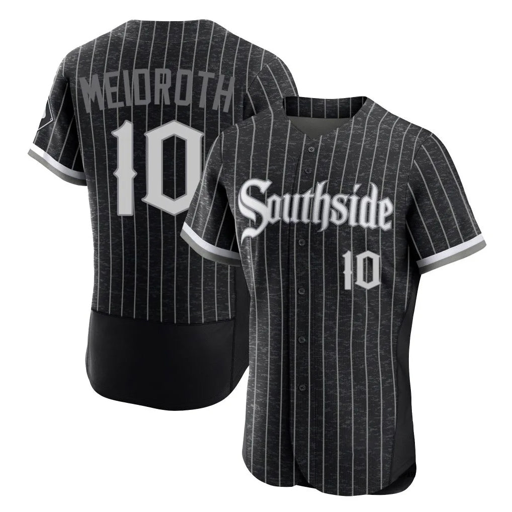 C.White Sox #10 Chase Meidroth Player Black City Connect Limited Elite Home Hdoa Stitched Jerseys