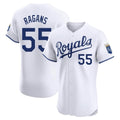 KC.Royals #55 Cole Ragans Player White Alt Limited Elite Home Hdoa Stitched Jerseys