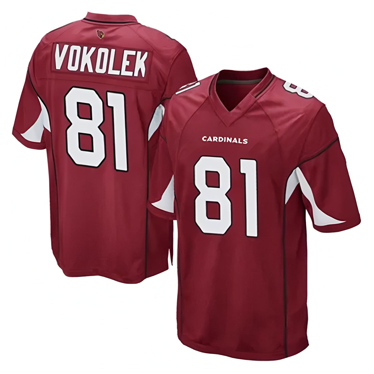 A.Cardinals #81 Travis Vokolek Player Cardinal Game Hdoa Stitched Jerseys