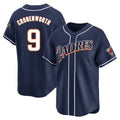 S.Diego Padres #9 Jake Cronenworth Player Navy Cooperstown Collection Limited Home Hdoa Stitched Jerseys