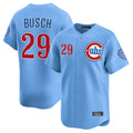C.Cubs #29 Michael Busch Player Light Blue Limited Home Hdoa Stitched Jerseys