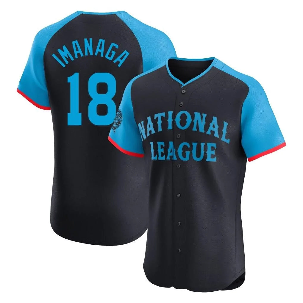 C.Cubs #18 Shota Imanaga Player Navy National League All-Star Limited Elite Game Home Hdoa Stitched Jerseys