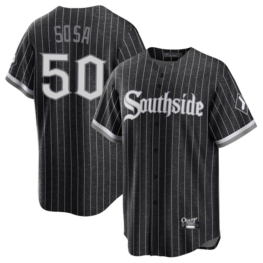 C.White Sox #50 Lenyn Sosa Player Black City Connect Home Game Hdoa Stitched Jerseys