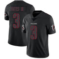 A.Falcons #3 Jessie Bates III Player Black Impact Limited Hdoa Stitched Jerseys
