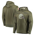 C.Browns ## Browns Blank Player Olive Salute to Service Pullover Hoodies Home Game Hdoa Stitched Jerseys