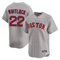 B.Red Sox #22 Garrett Whitlock Player Gray Road Limited Home Game Hdoa Stitched Jerseys