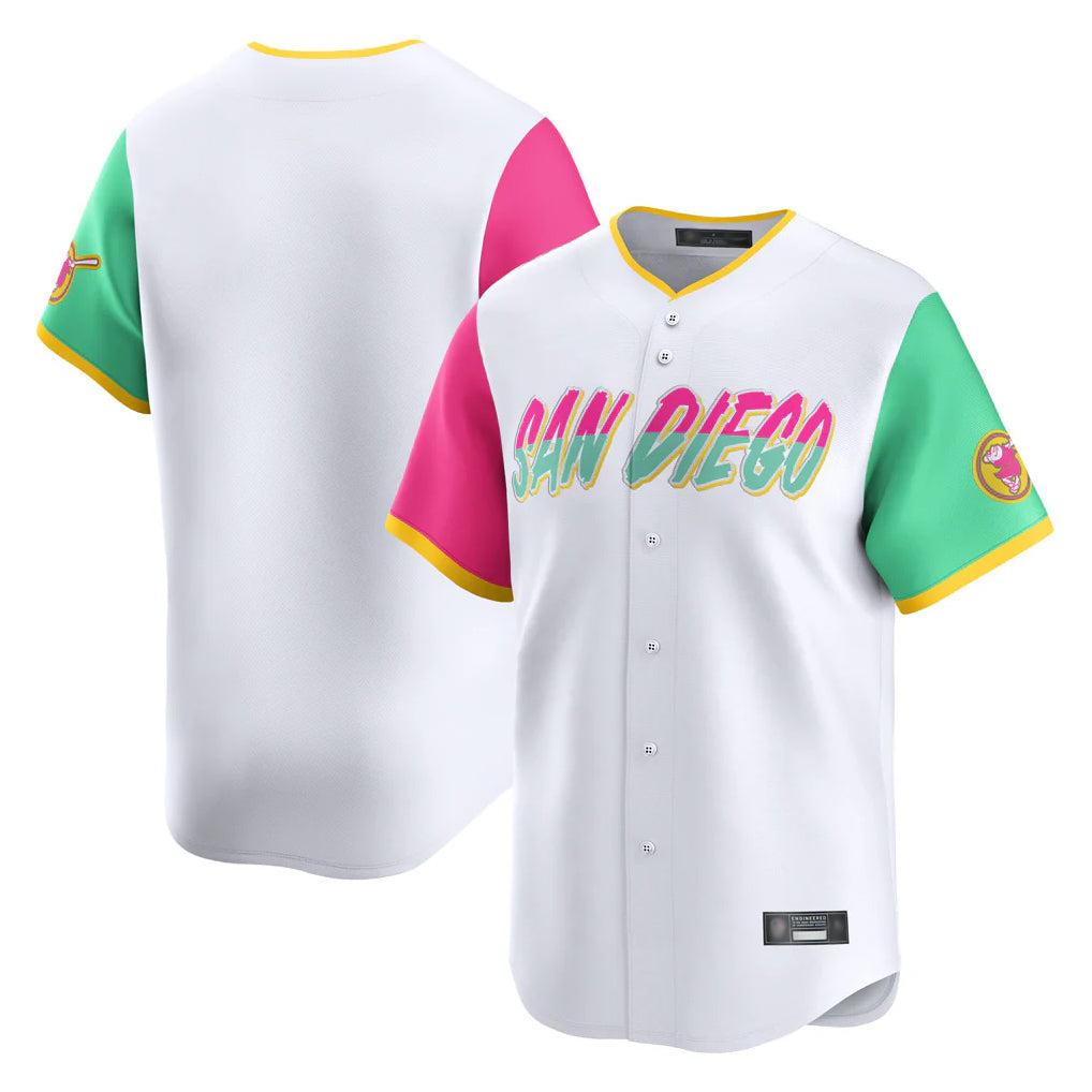 S.Diego Padres ## Diego Padres Blank Player White City Connect Home Limited Hdoa Stitched Jerseys