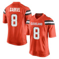 C.Browns #8 Dillon Gabriel Player Orange Home Game Hdoa Stitched Jerseys