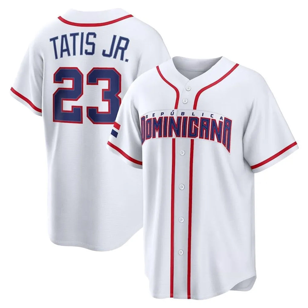 S.Diego Padres #23 Fernando Tatis Jr Player White 2026 World Classic Home Limited Hdoa Stitched Jerseys
