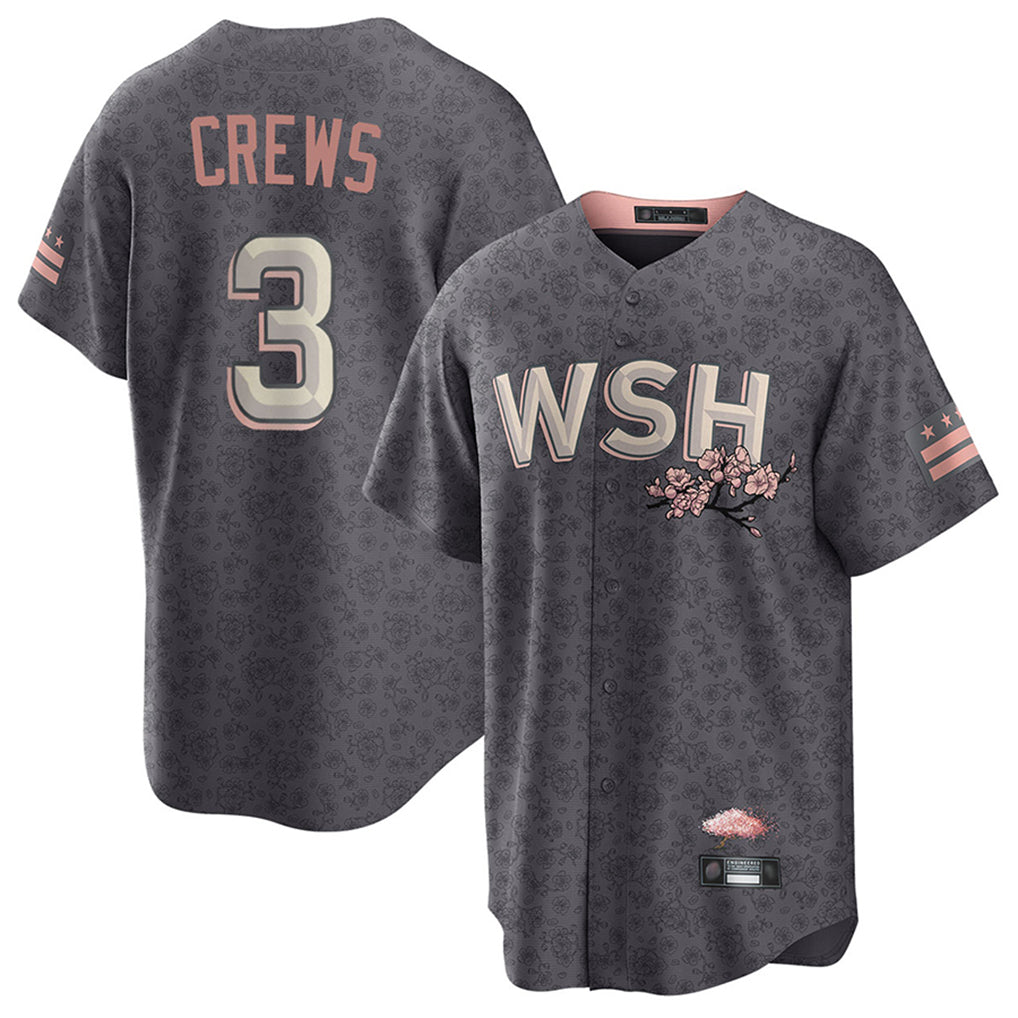 W.Nationals #3 Dylan Crews Player City Connect Hdoa Hdoa Stitched Jerseys