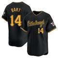 P.Pirates #14 Joey Bart Player Black Alt Home Limited Hdoa Stitched Jerseys