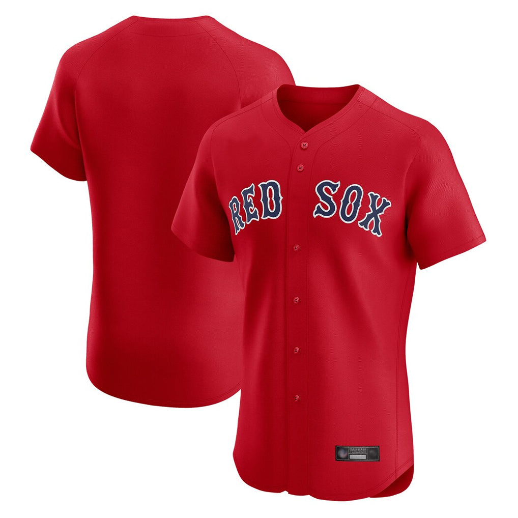 B.Red Sox ## Red Sox Blank Player Red Limited Elite Home Game Hdoa Stitched Jerseys