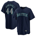 S.Mariners #44 Julio Rodr¨ªguez Player Navy Home Game Hdoa Stitched Jerseys