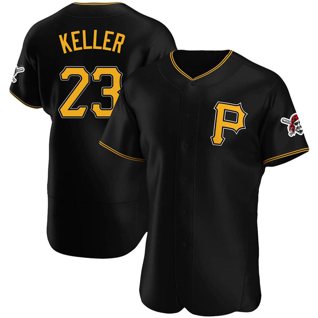 P.Pirates #23 Mitch Keller Player Black Home Limited Elite Hdoa Stitched Jerseys