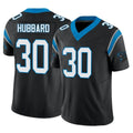 C.Panthers #30 Chuba Hubbard Player Black Vapor F.U.S.E. Limited Home Game Hdoa Stitched Jerseys
