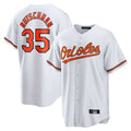 B.Orioles #35 Adley Rutschman Player White Home Game Hdoa Stitched Jerseys