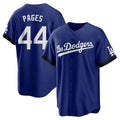 LA.Dodgers #44 Andy Pages Player Royal City Connect Home Game Hdoa Stitched Jerseys