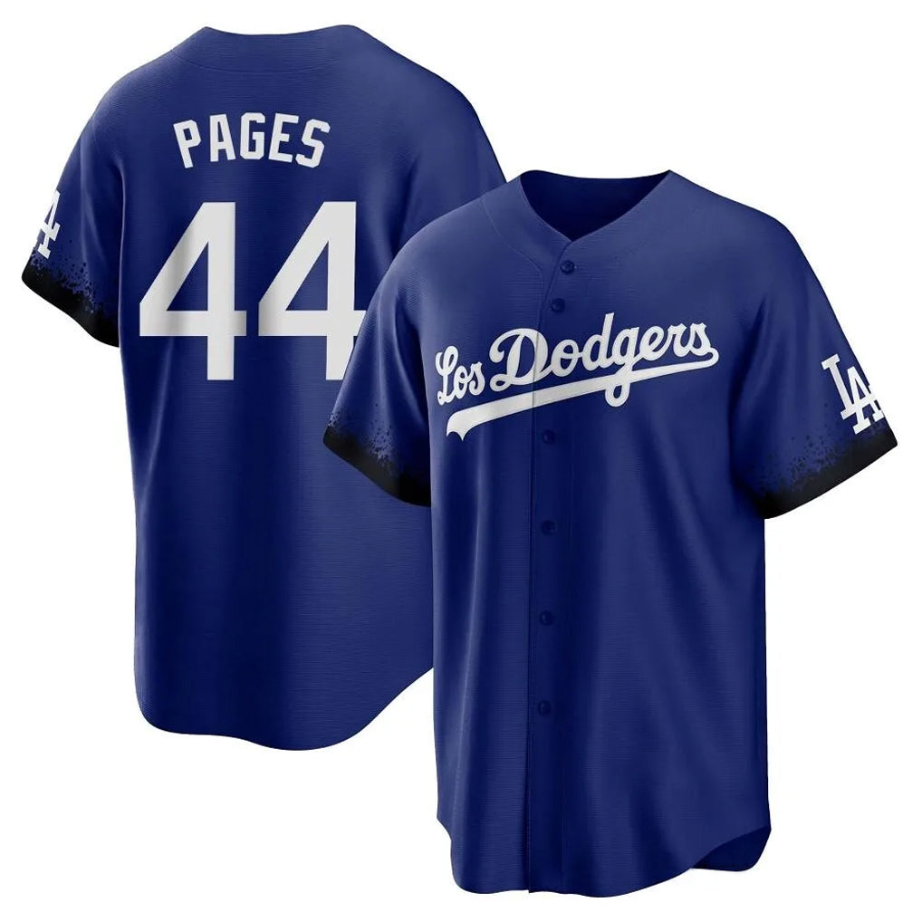 LA.Dodgers #44 Andy Pages Player Royal City Connect Home Game Hdoa Stitched Jerseys