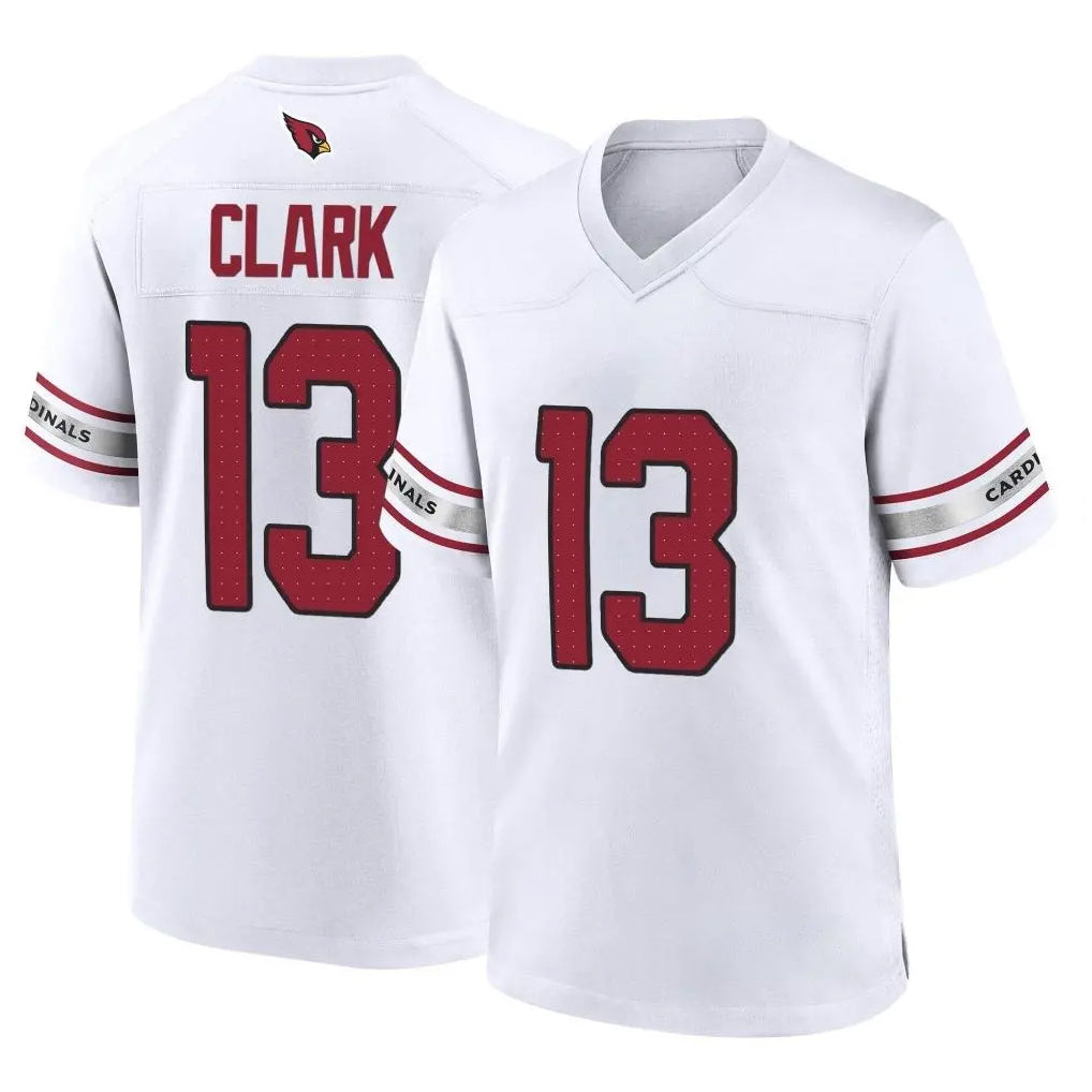 A.Cardinals #13 Kei'Trel Clark Player White Home Game Hdoa Stitched Jerseys
