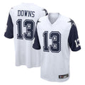 D.Cowboys #13 Caleb Downs Player White-Navy Home Game Hdoa Stitched Jerseys
