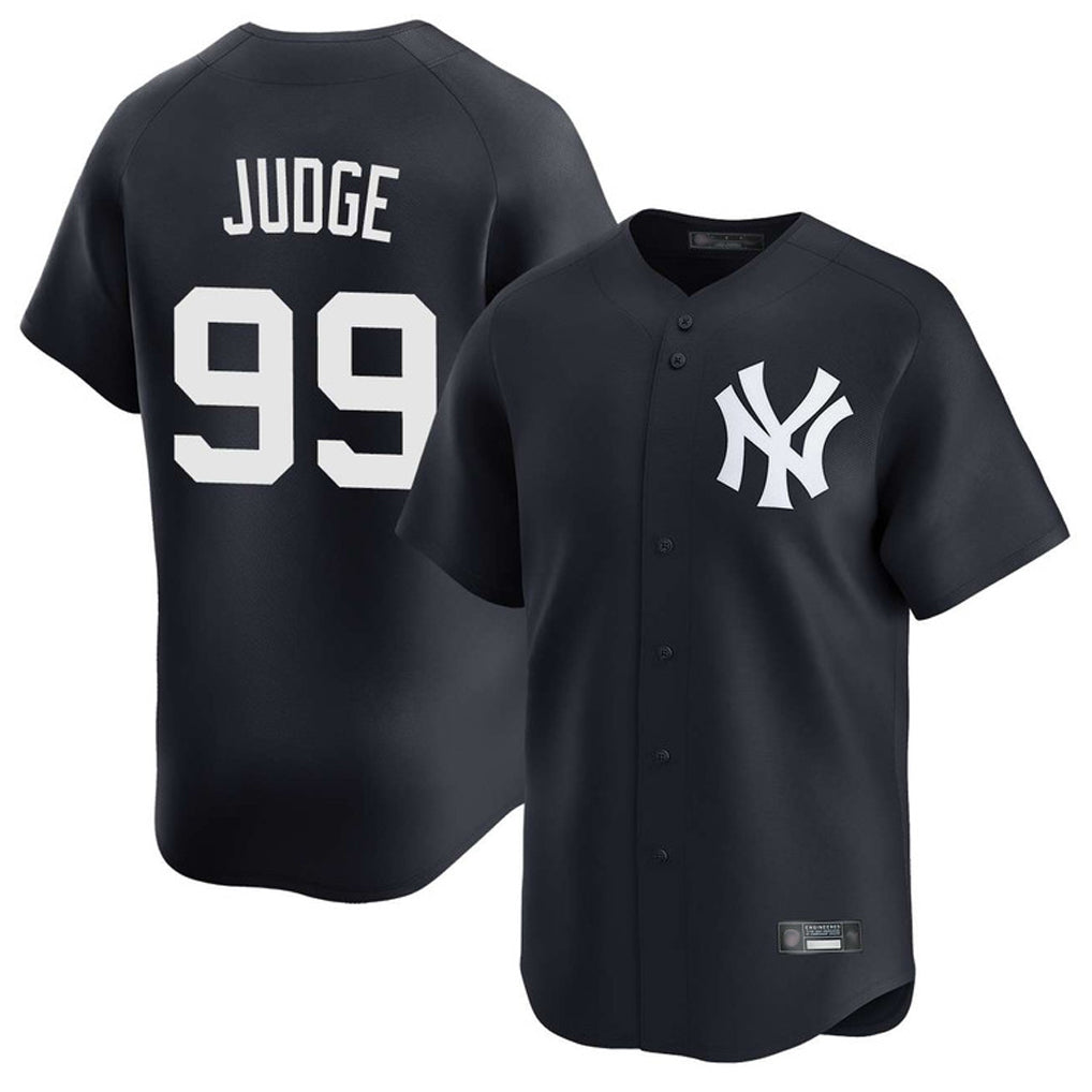 NY.Yankees #99 Aaron Judge Player Navy Limited Game Hdoa Stitched Jerseys